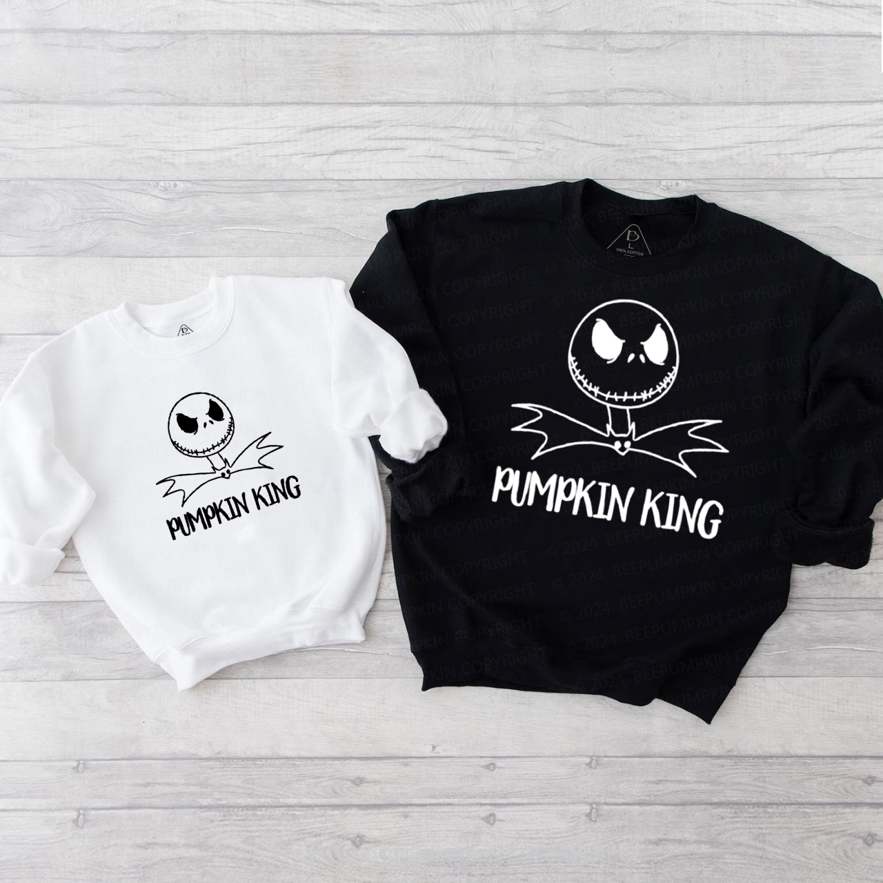 Pumpkin King Nightmare Halloween Matching Sweatshirt