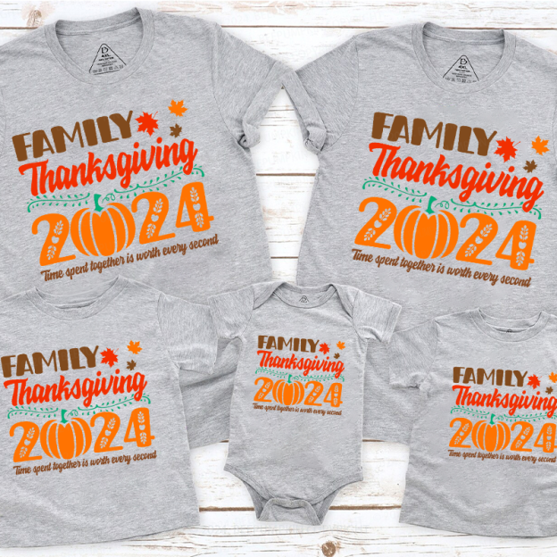 Family Thanksgiving 2024 Family Matching Shirts