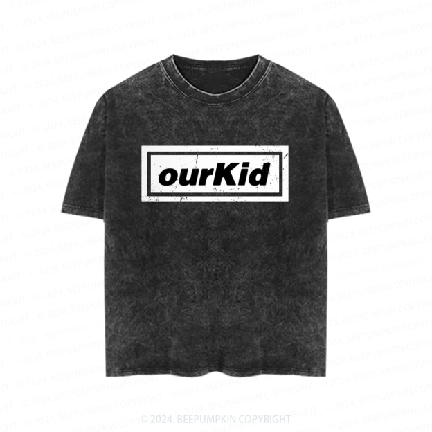 Nostalgia Rock Music Toddler&Kids Washed Tees          