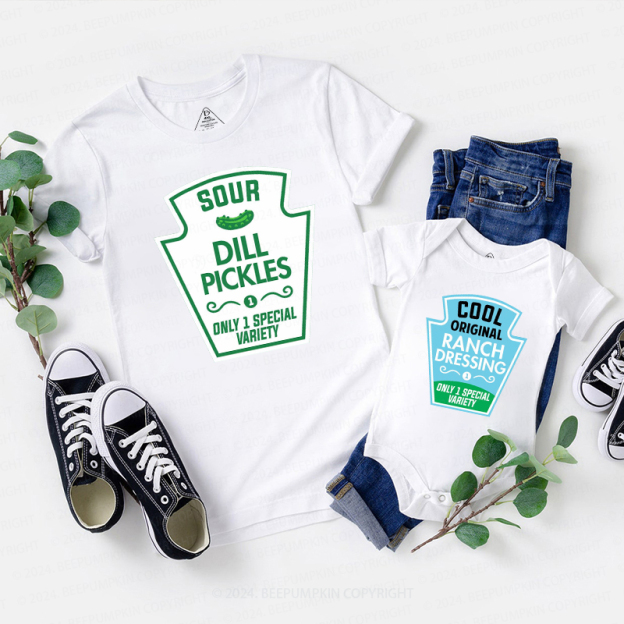 Halloween Condiment Family Matching Shirts