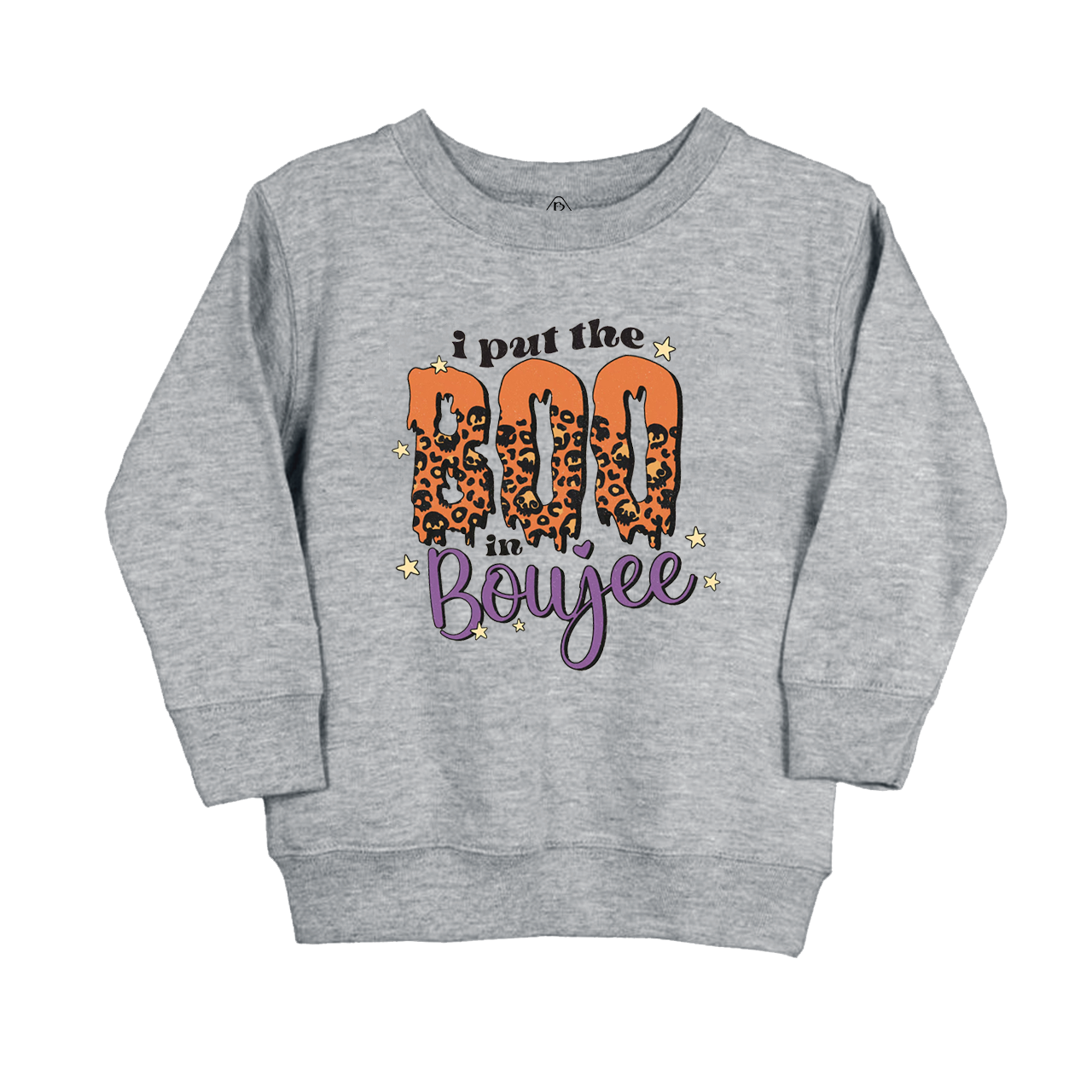 I Put The BOO In Boujee Halloween  Kids Sweatshirt