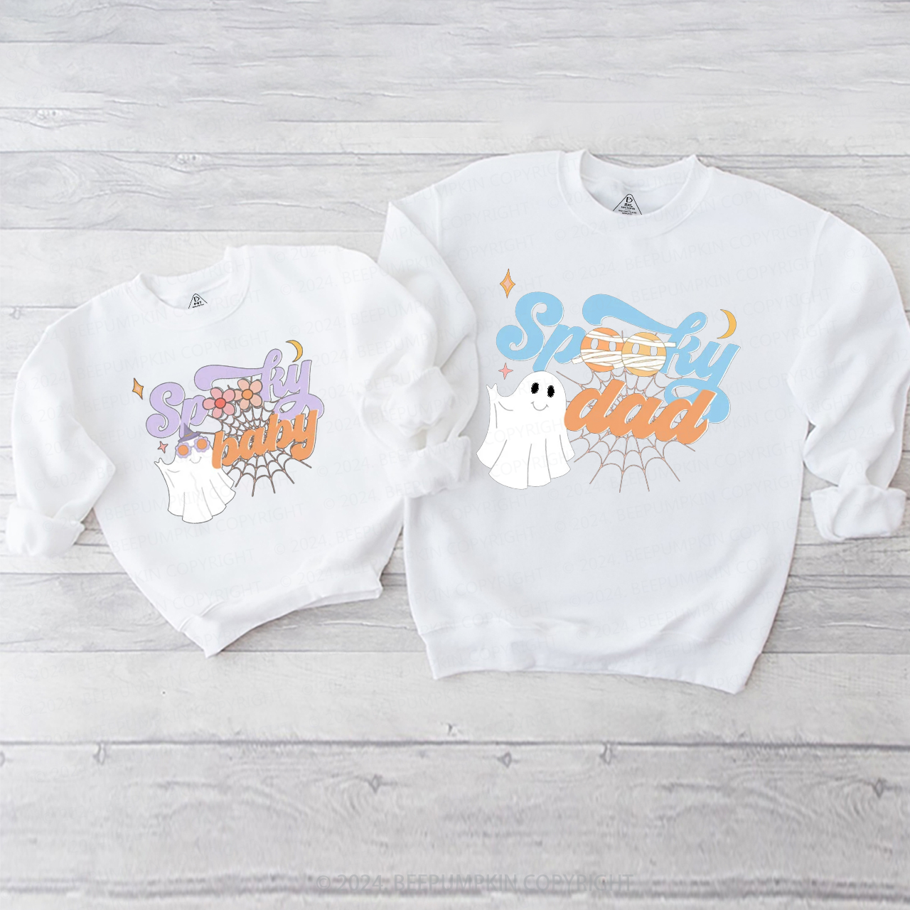 Spooky Group Halloween Family Matching Sweatshirt