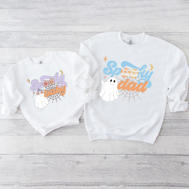 Spooky Group Halloween Family Matching Sweatshirt