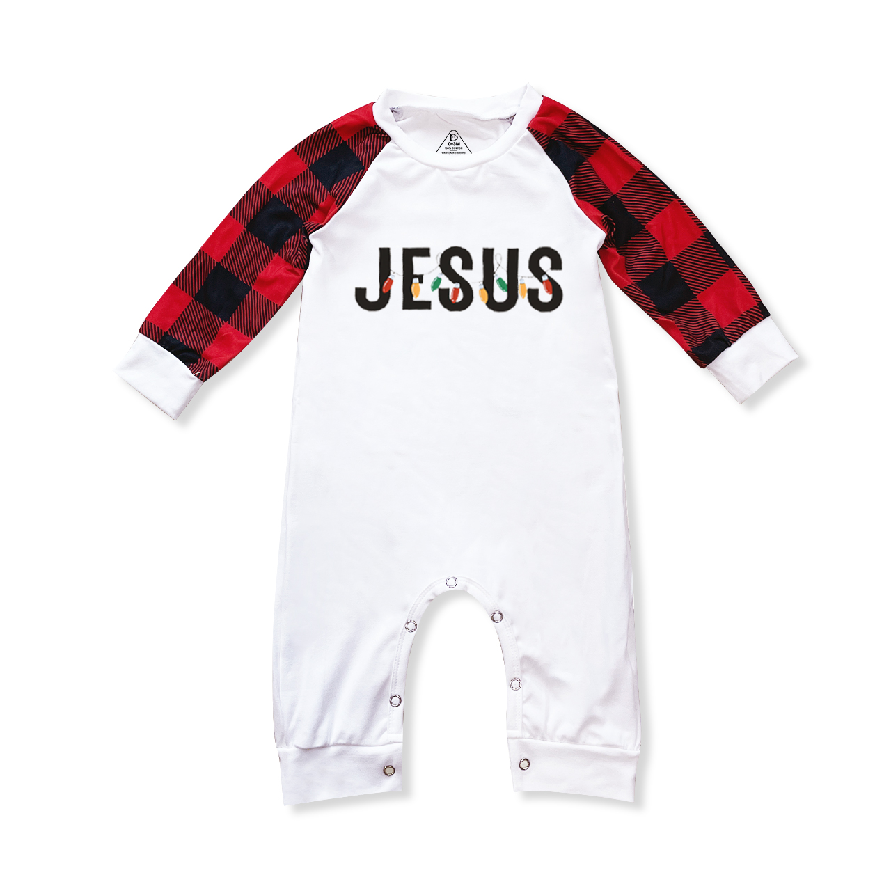 Jesus Christmas Light Family Matching Pajamas