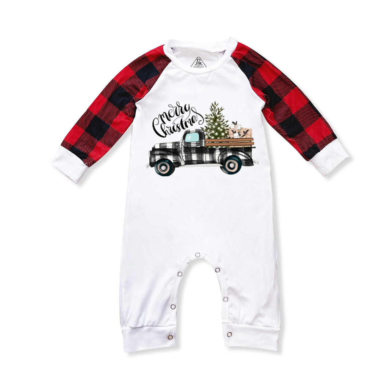 Christmas Tree&Truck Family Christmas Pajamas