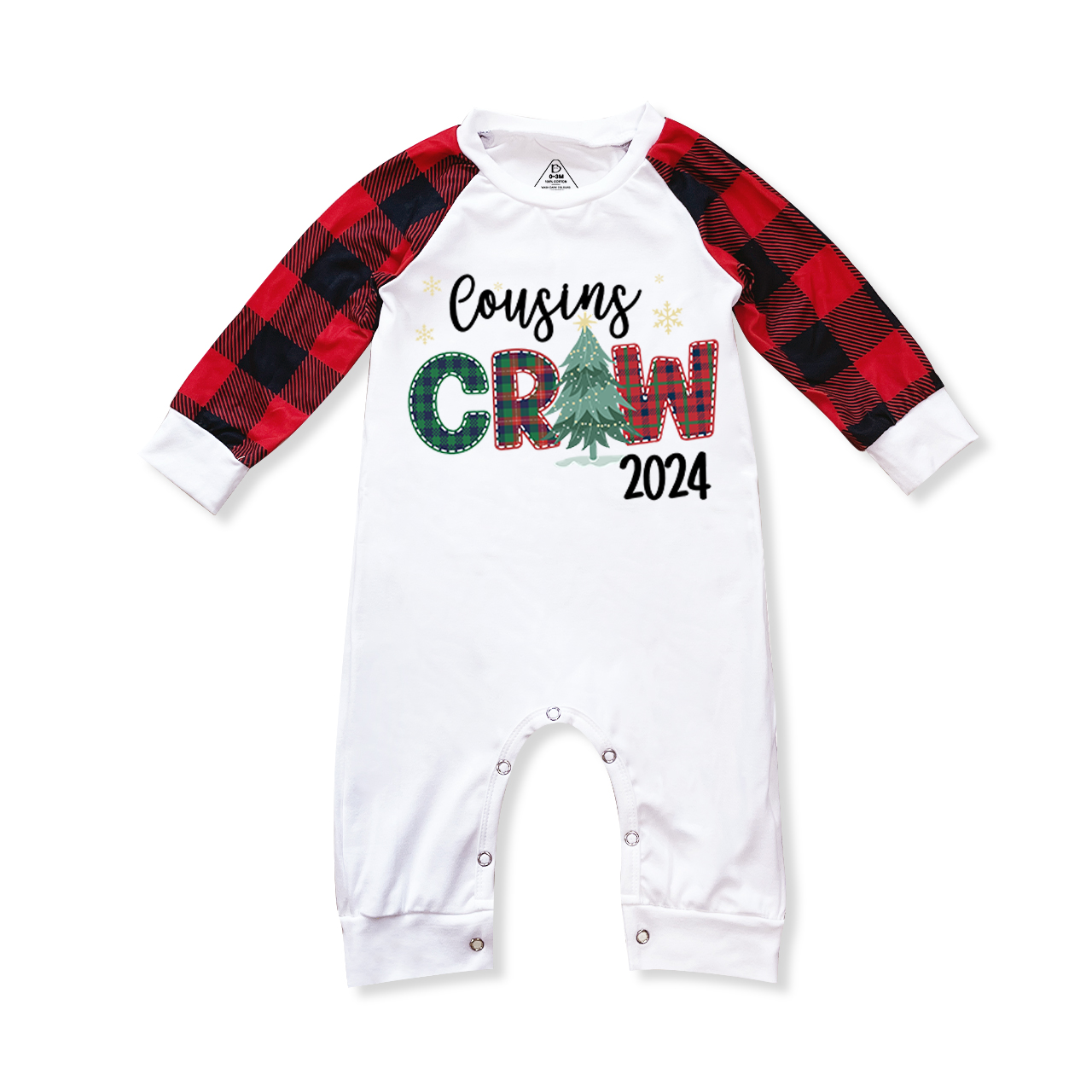 Cousins Crew Christmas Family Matching Pajamas Beepumpkin
