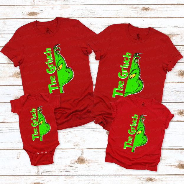 The Grinch Novelty Matching T-Shirts Beepumpkin