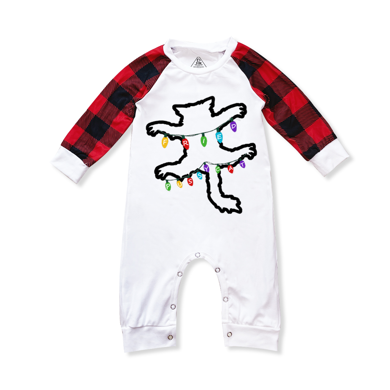 Christmas Vacation Fried Pussycat Family Matching Pajamas Beepumpkin