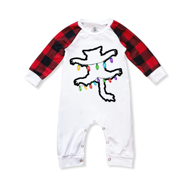 Christmas Vacation Fried Pussycat Family Matching Pajamas Beepumpkin