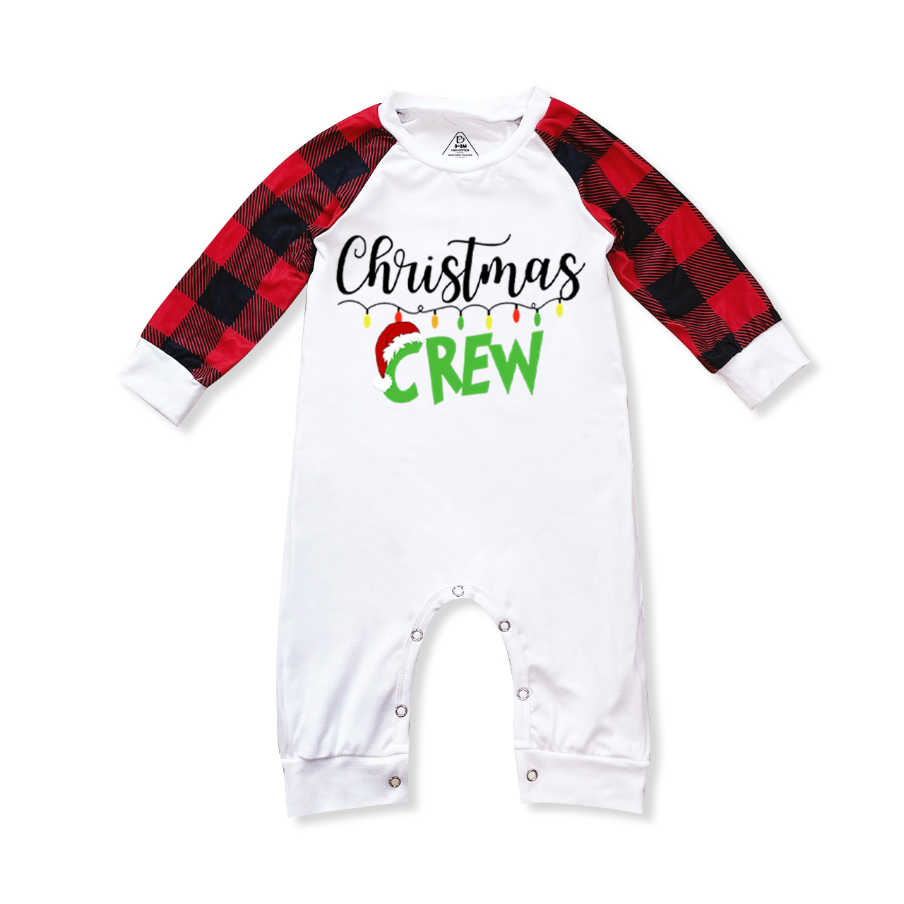 Christmas Crew Lanterns Family Matching Pajamas Beepumpkin