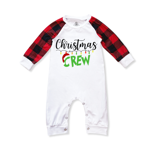 Christmas Crew Lanterns Family Matching Pajamas Beepumpkin