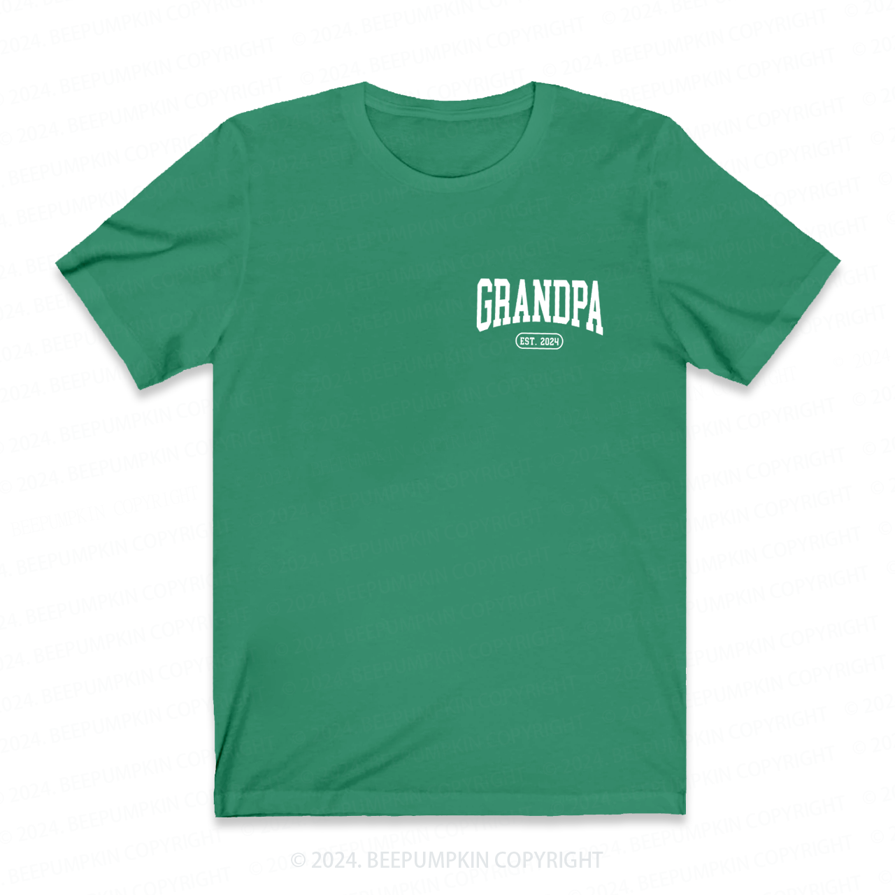 Personalized Grandpa EST Shirt