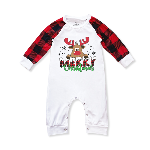 Merry Christmas Holiday Reindeer Chriatmas Matching Pajamas Beepumpkin