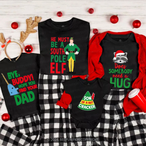 Image of Elf Movie Quote Family Matching T-Shirts Beepumpkin