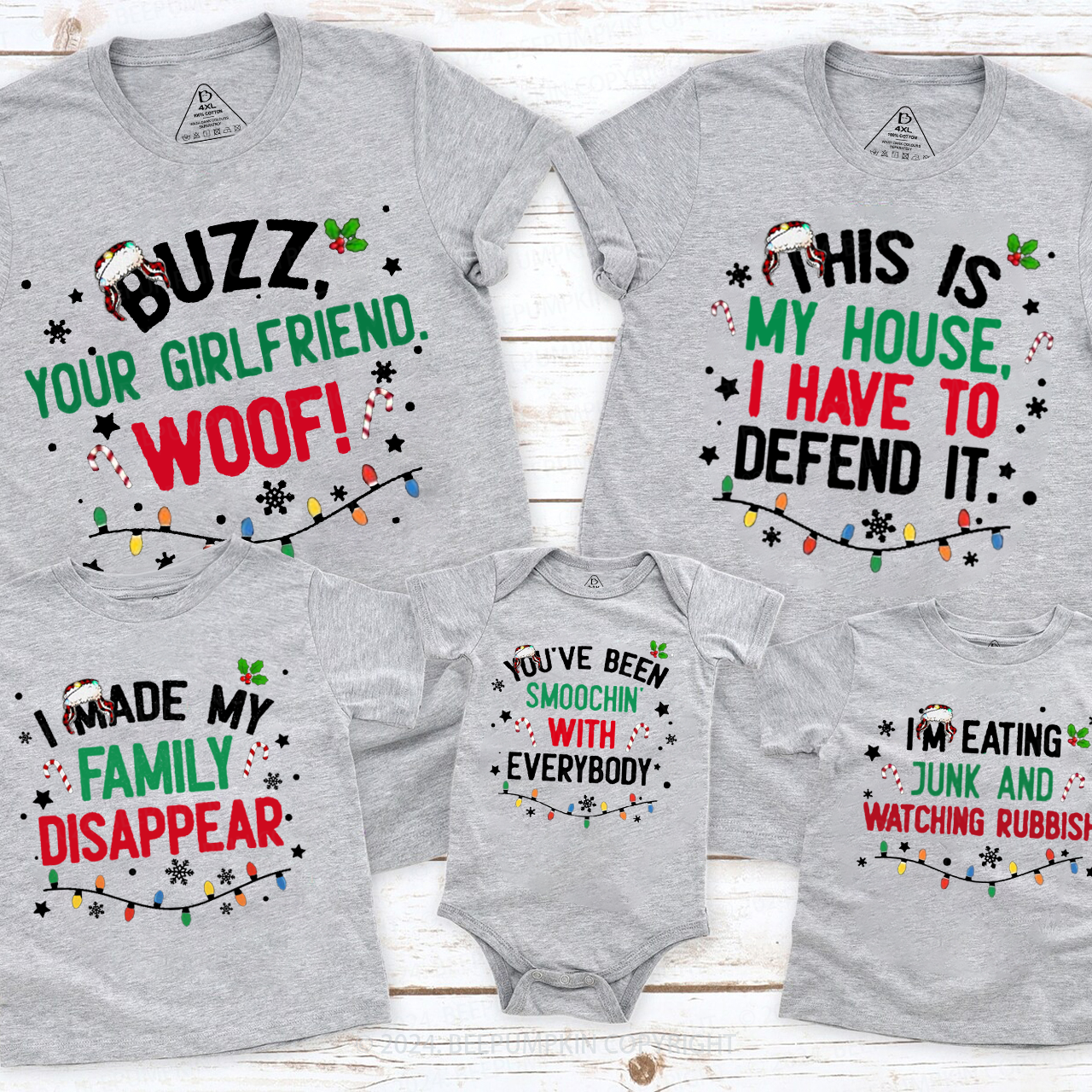 Personalized Home Alon Quotes Family Matching T-Shirts Beepumpkin