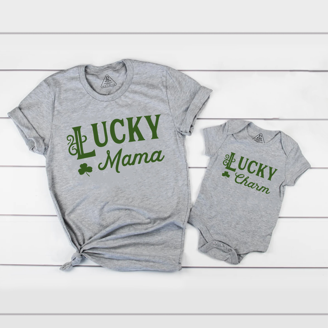 Lucky Mama St.Patrick's Day Matching Shirt For Mama And Me