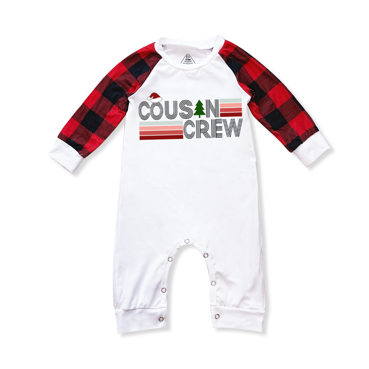 Rainbow Track Cousin Crew Christmas Family Matching Pajamas Beepumpkin