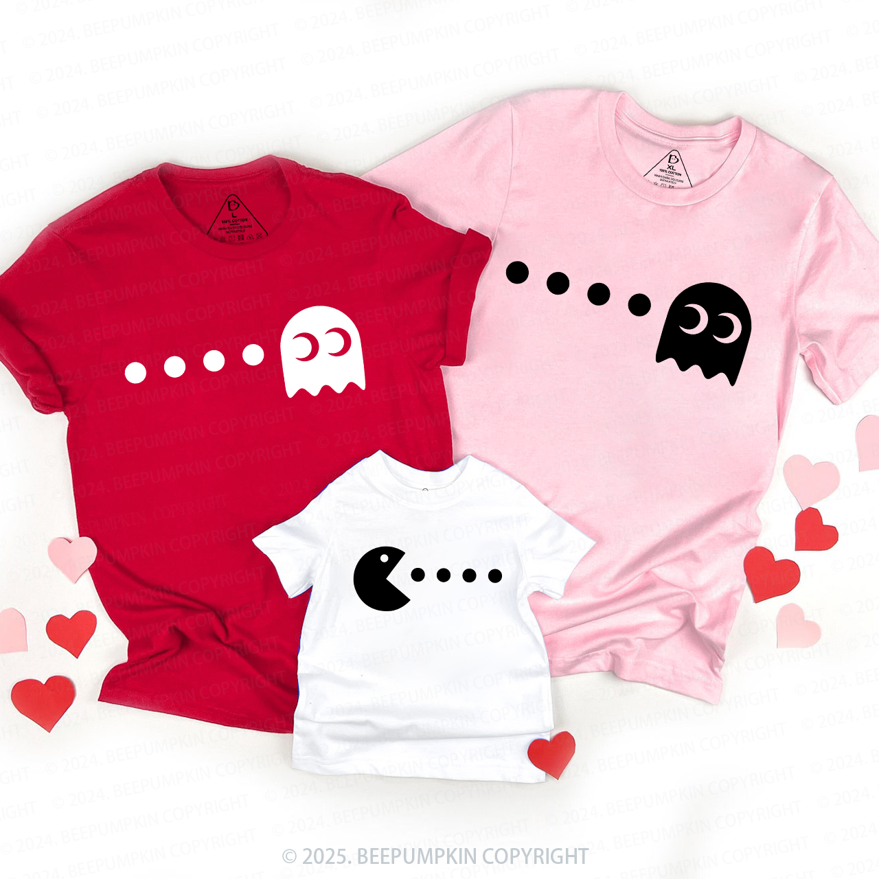 Pacman&Ghost Family Matching Shirts