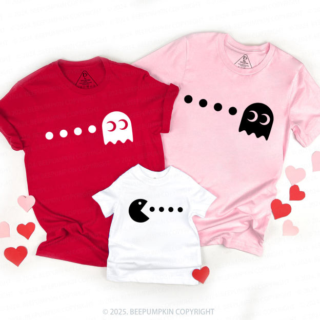 Pacman&Ghost Family Matching Shirts