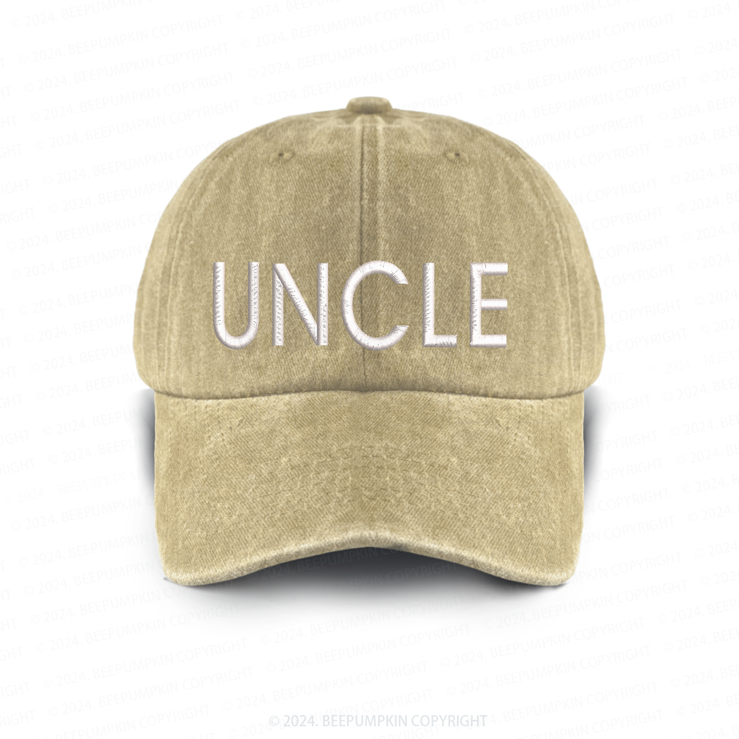 Vintage Washed UNCLE Embroidered Baseball Cap