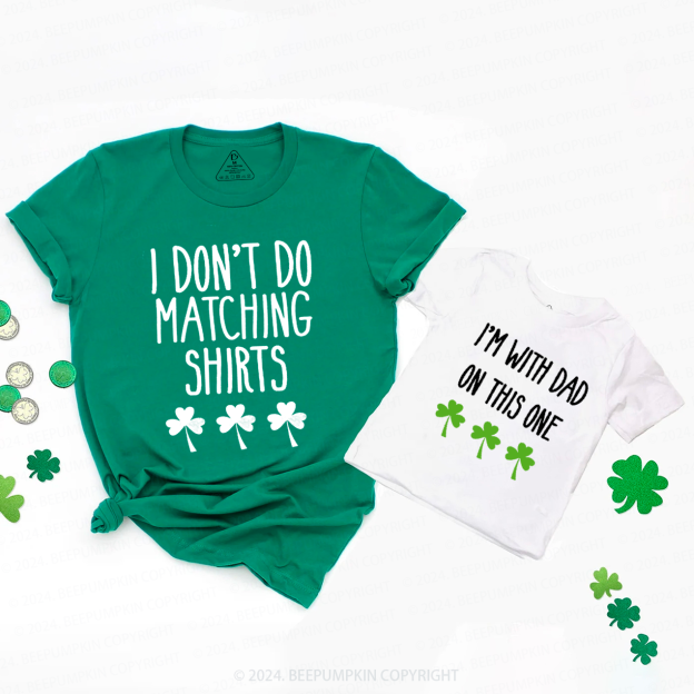 One Lucky Group Family Matching T-Shirts Beepumpkin