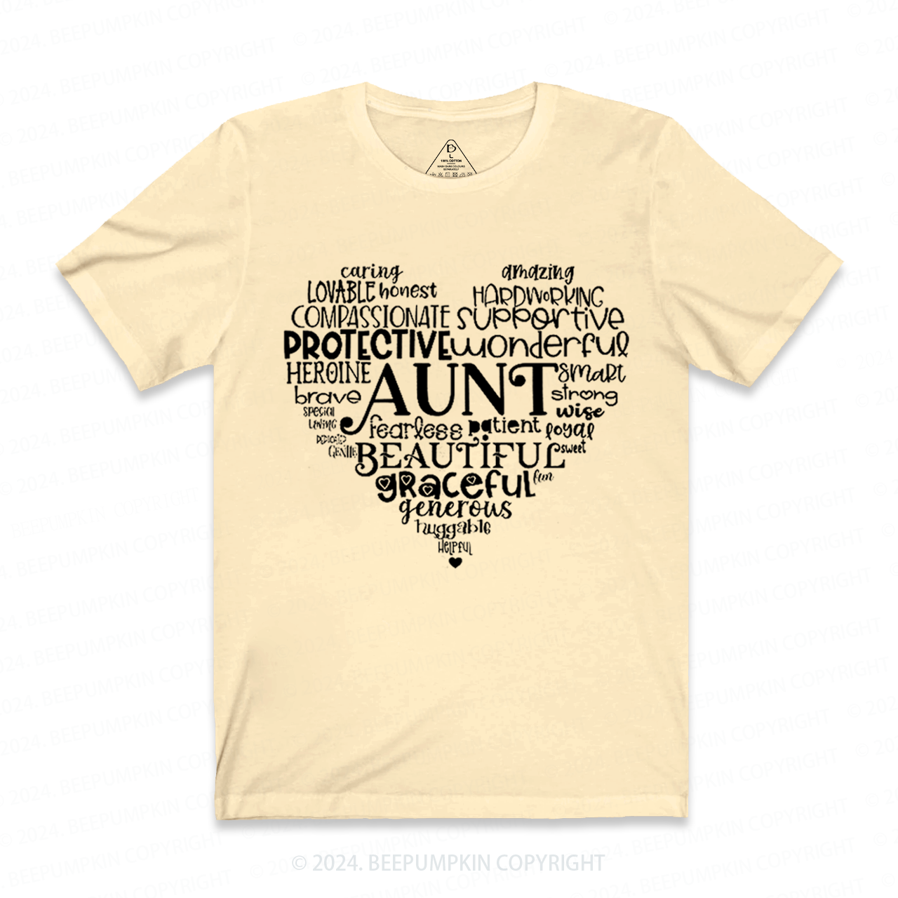Aunt Heart Best Auntie T-Shirts 