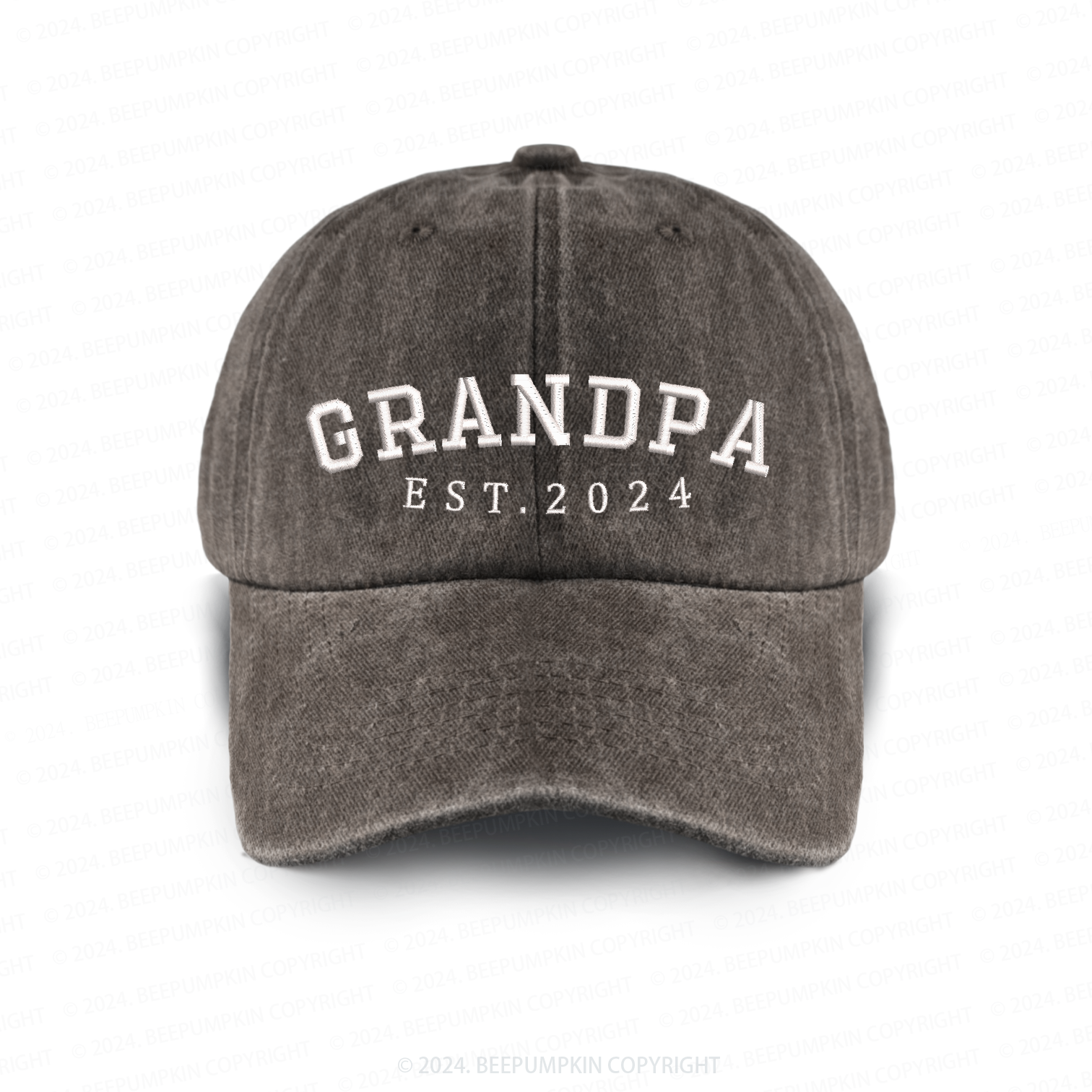 Personalized Date Embroidered Vintage Aldult Baseball Hat