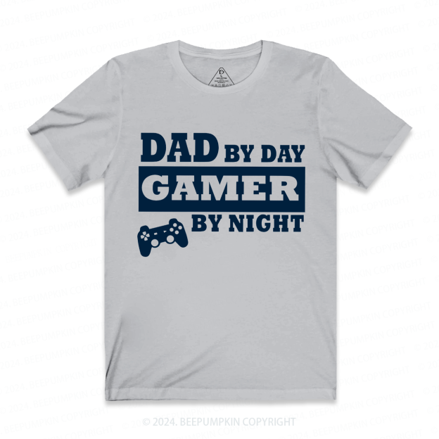 Dad By Day Gamer By Night T-shirt