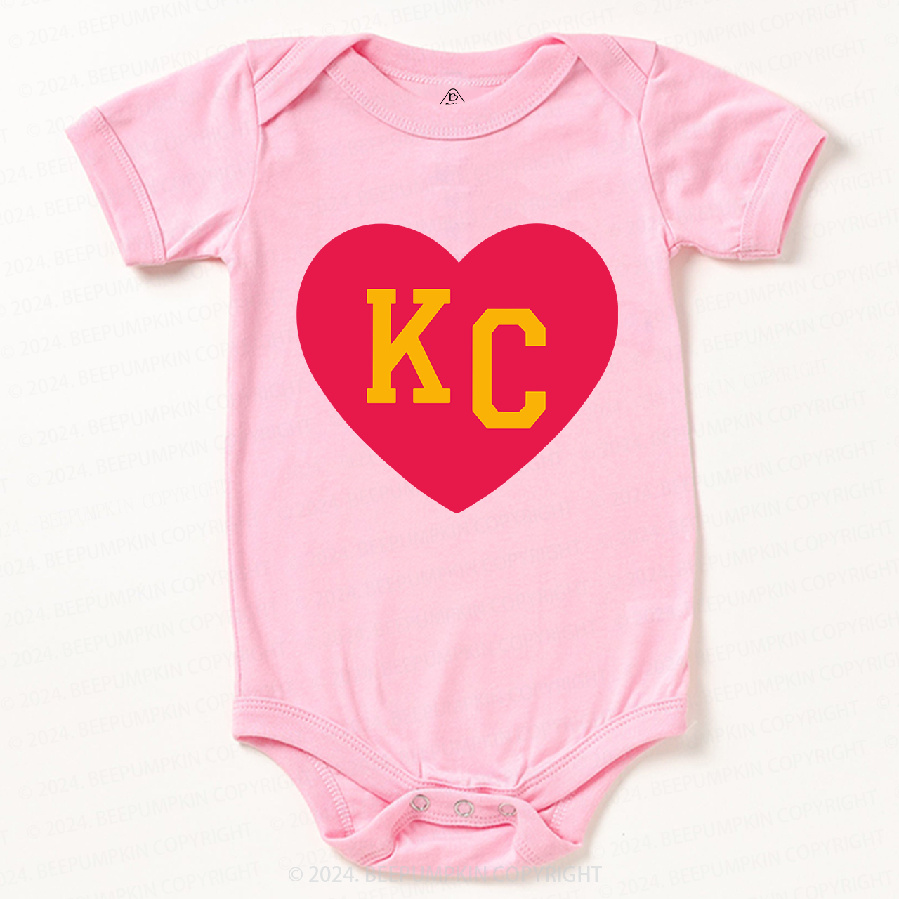 Color Love KC Football Bodysuit Beepumpkin