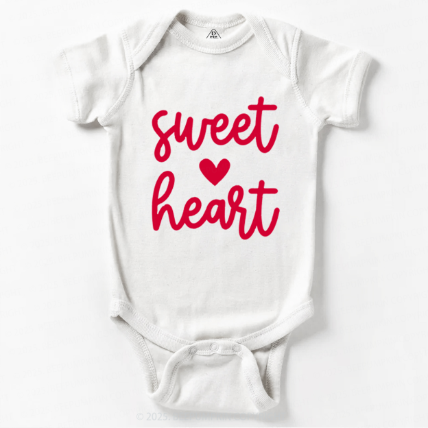 Sweetheart Valentines Day Bodysuit Beepumpkin