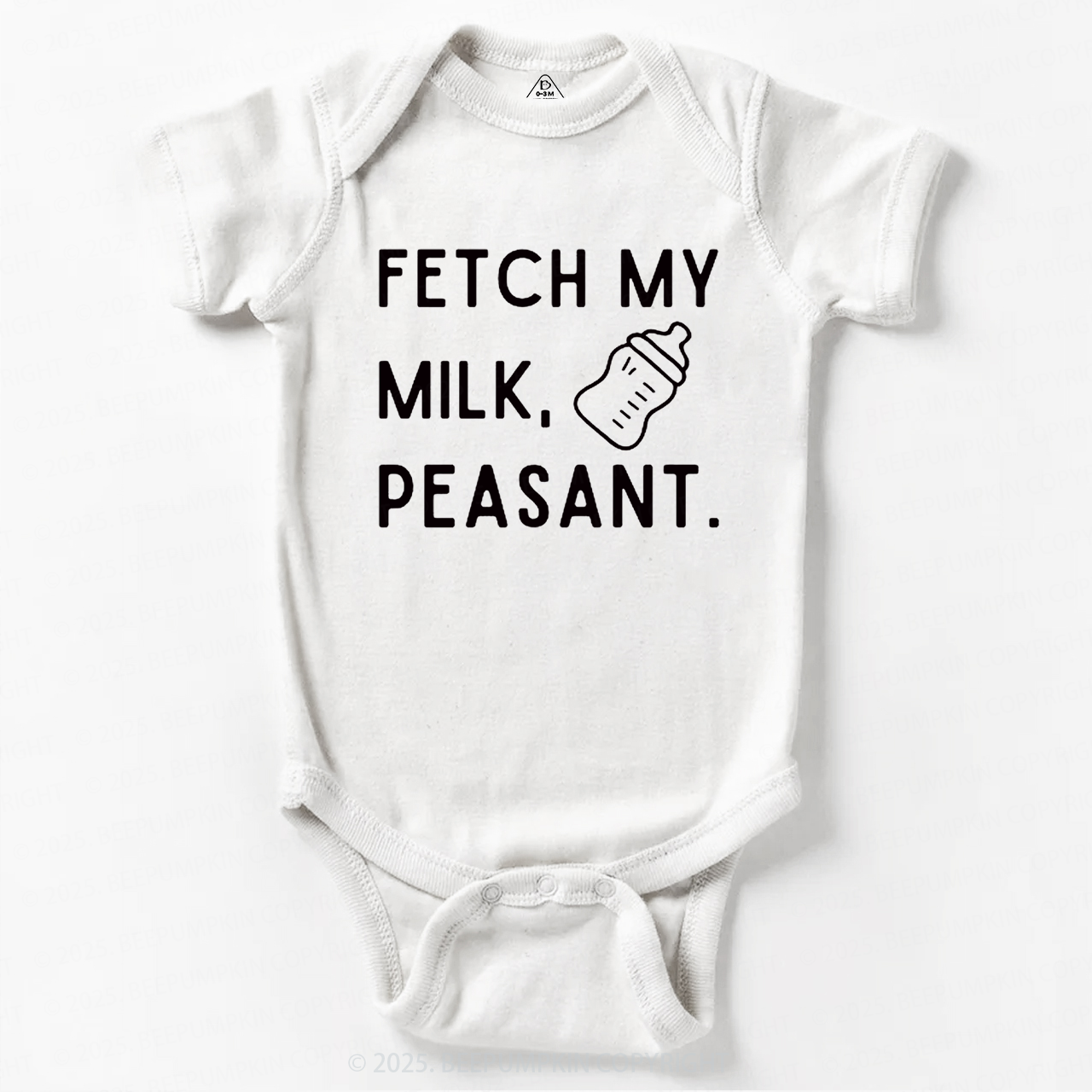Fetch My Milk Peasant Bodysuit Beepumpkin