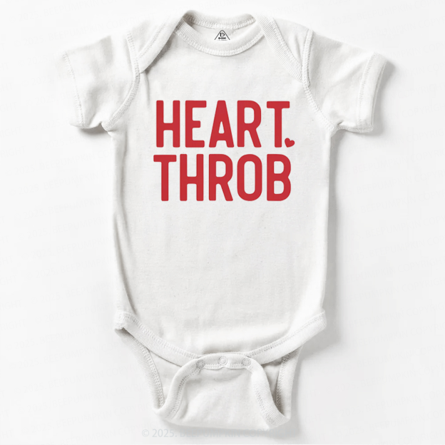 Heart Throb Valentine's Day Bodysuit Beepumpkin