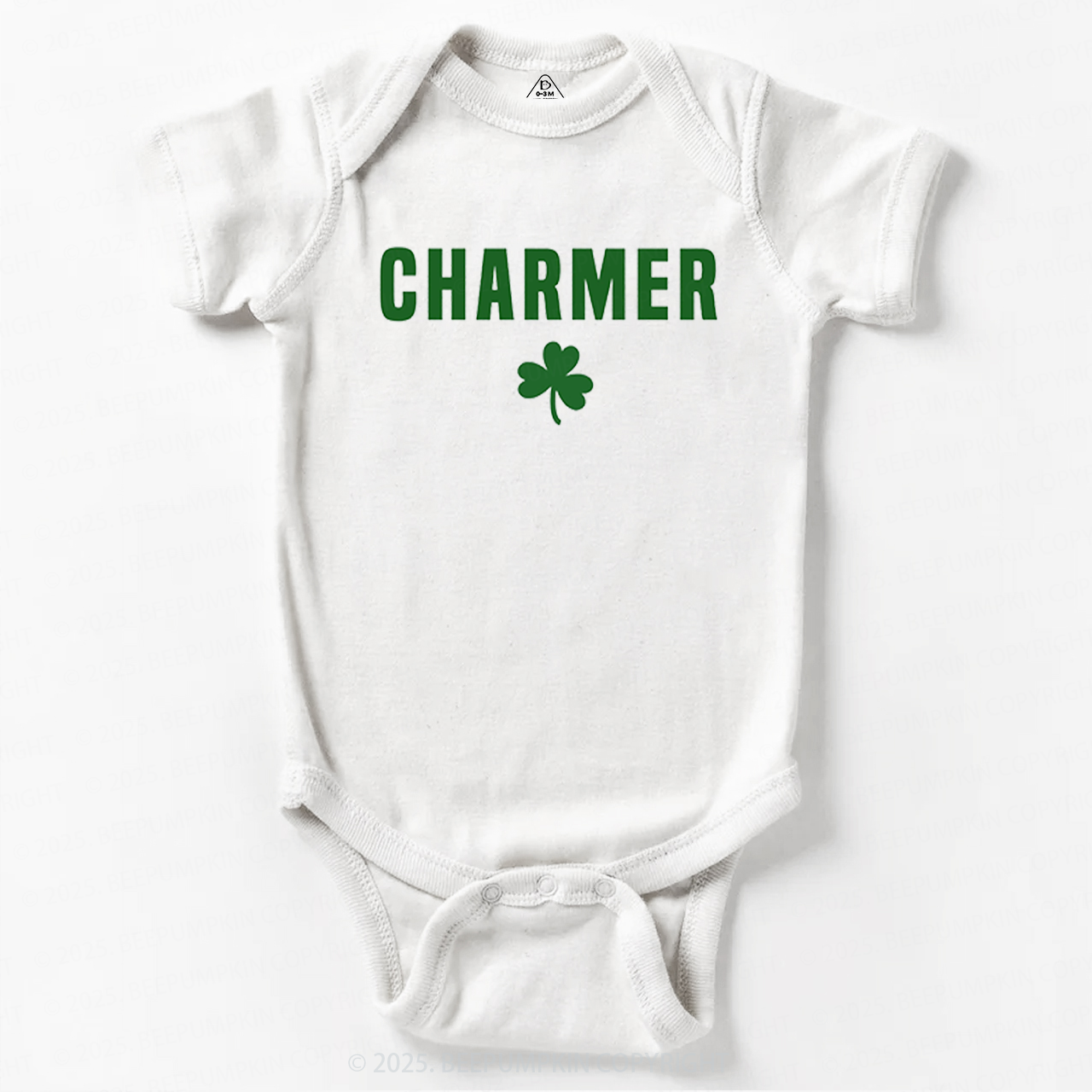Charmer St. Patrick's Day Baby Bodysuit Beepumpkin