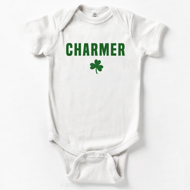 Charmer St. Patrick's Day Baby Bodysuit Beepumpkin