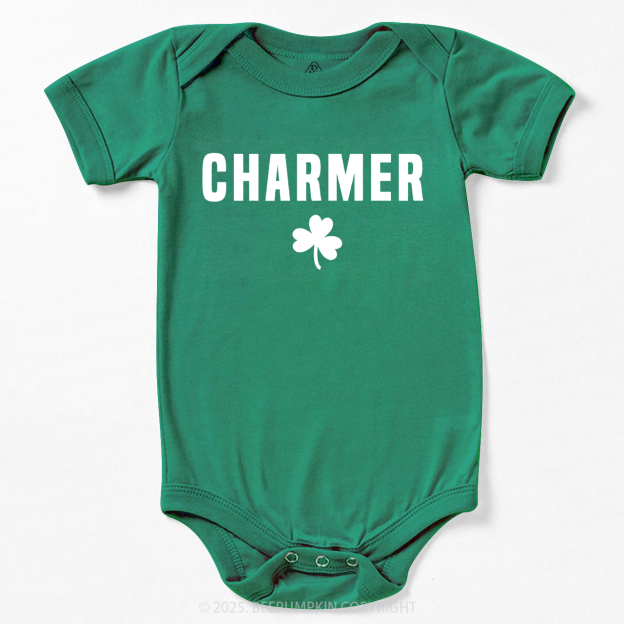 Charmer St. Patrick's Day Baby Bodysuit Beepumpkin