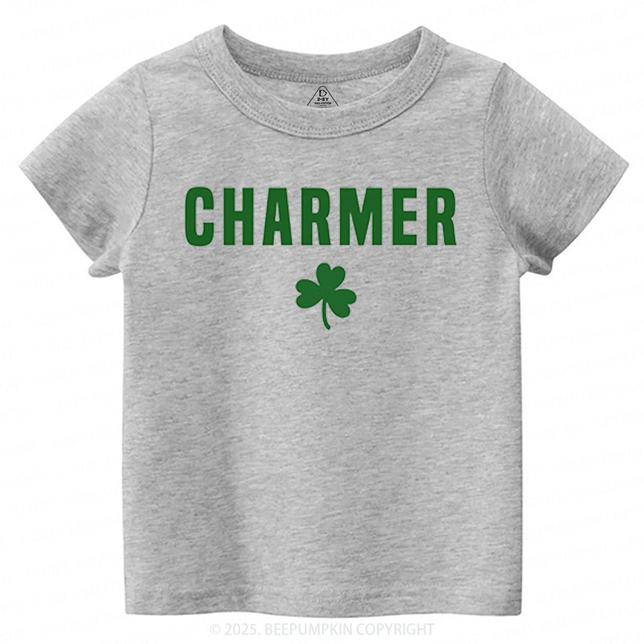 Charmer St. Patrick's Day Toddler&Kid's Tees Beepumpkin