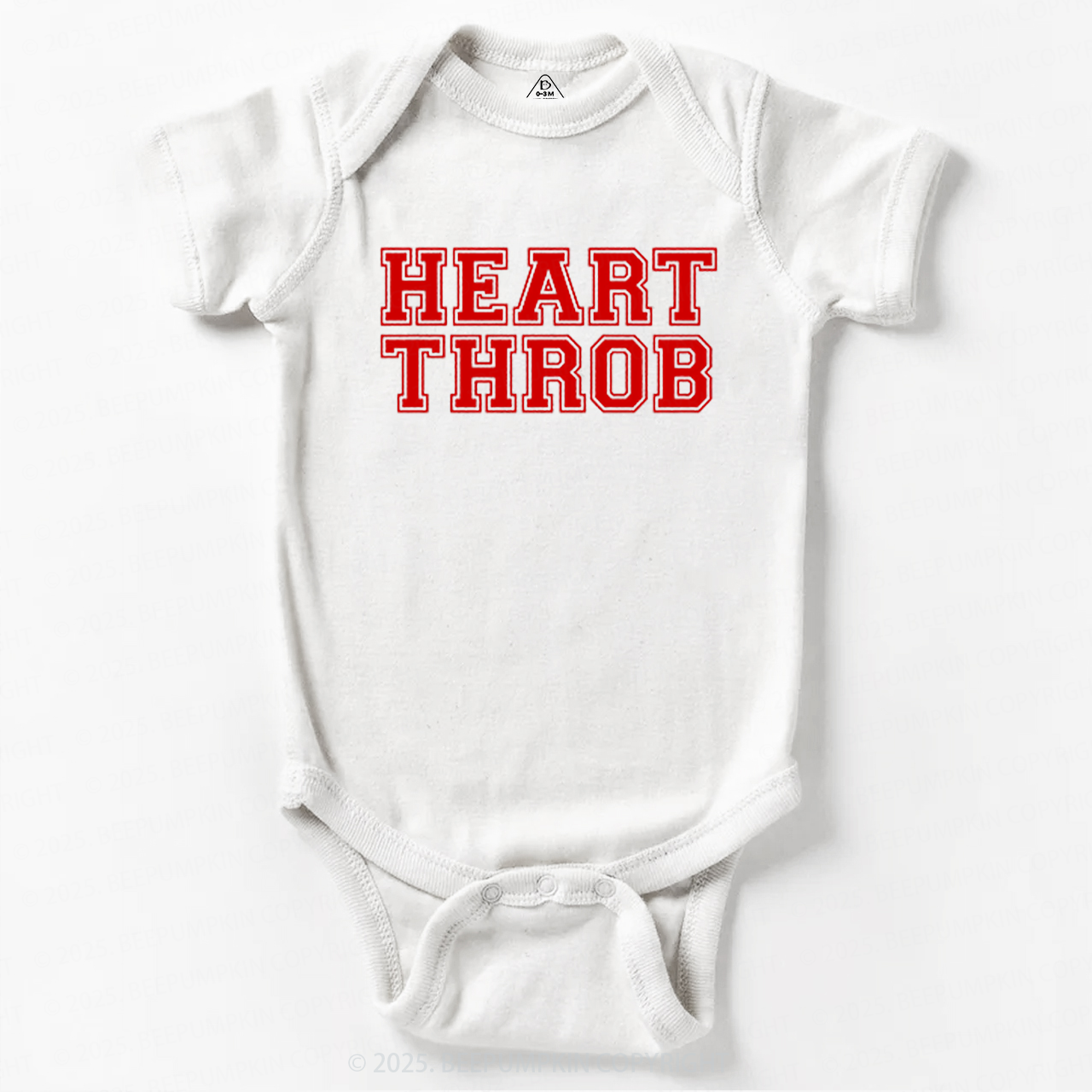 Heart Throb Valentine's Day Bodysuit Beepumpkin 2