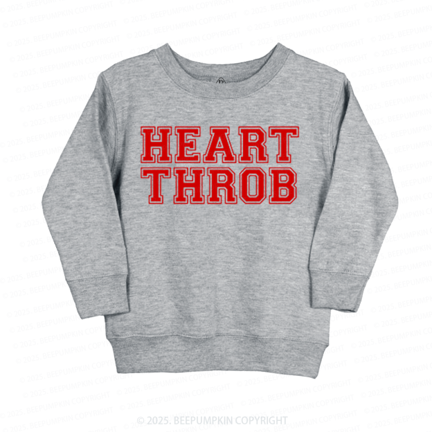 Heart Throb Valentine's Day Kid's Sweatshirt 2
