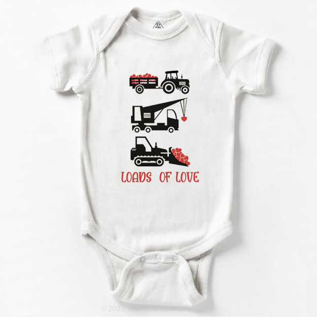 Loads of Love Valentine's Day Bodysuit Beepumpkin