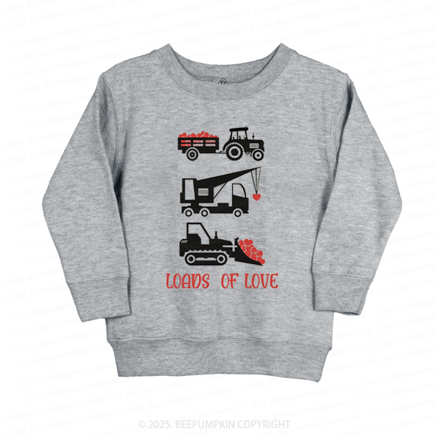 Loads of Love Valentine's Day Kid's Sweatshirt