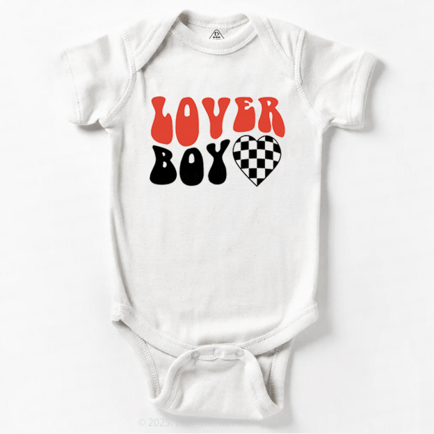 Lover Boy Valentine's Day Bodysuit Beepumpkin