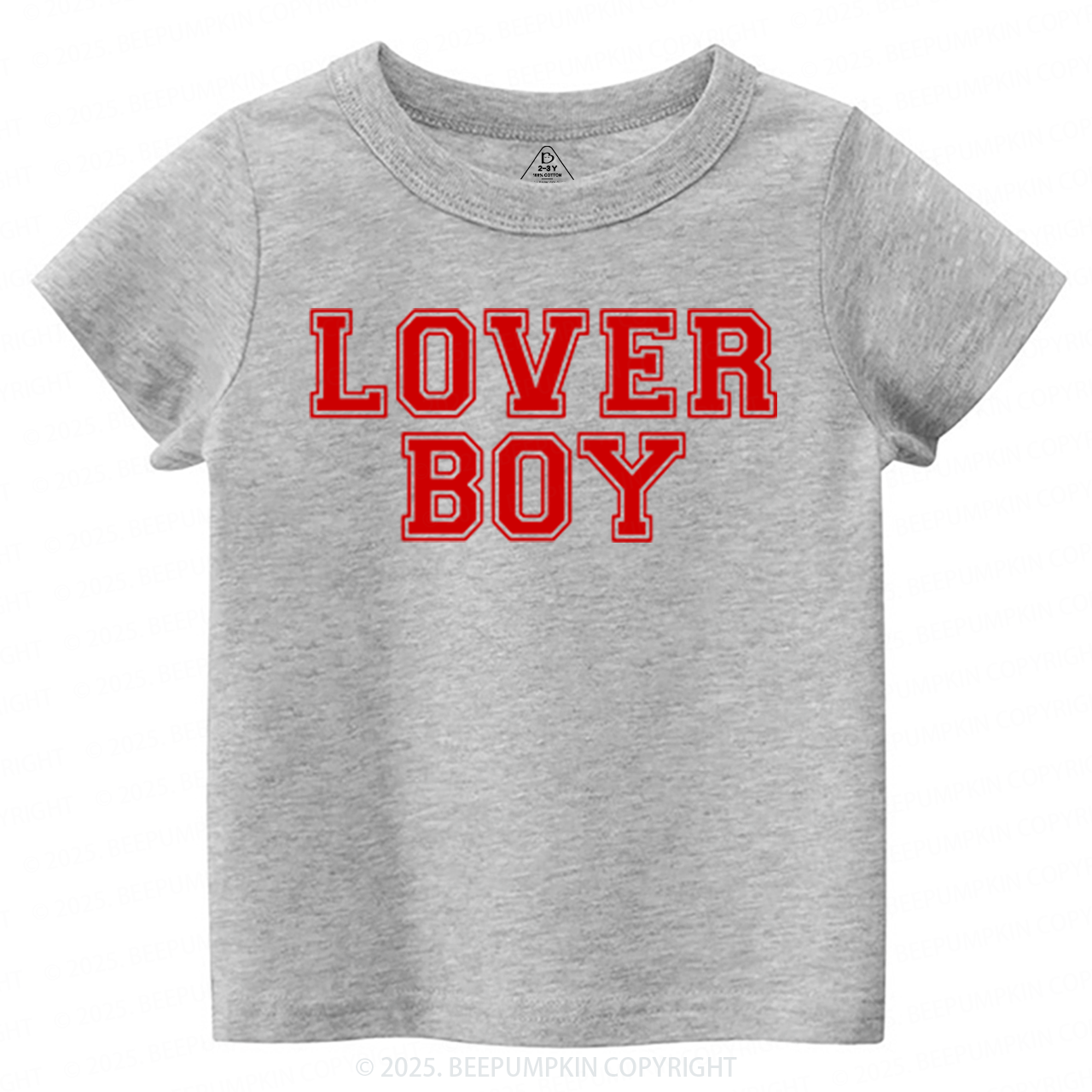 Lover Boy Valentine's Day Toddler&Kid's Tees Beepumpkin