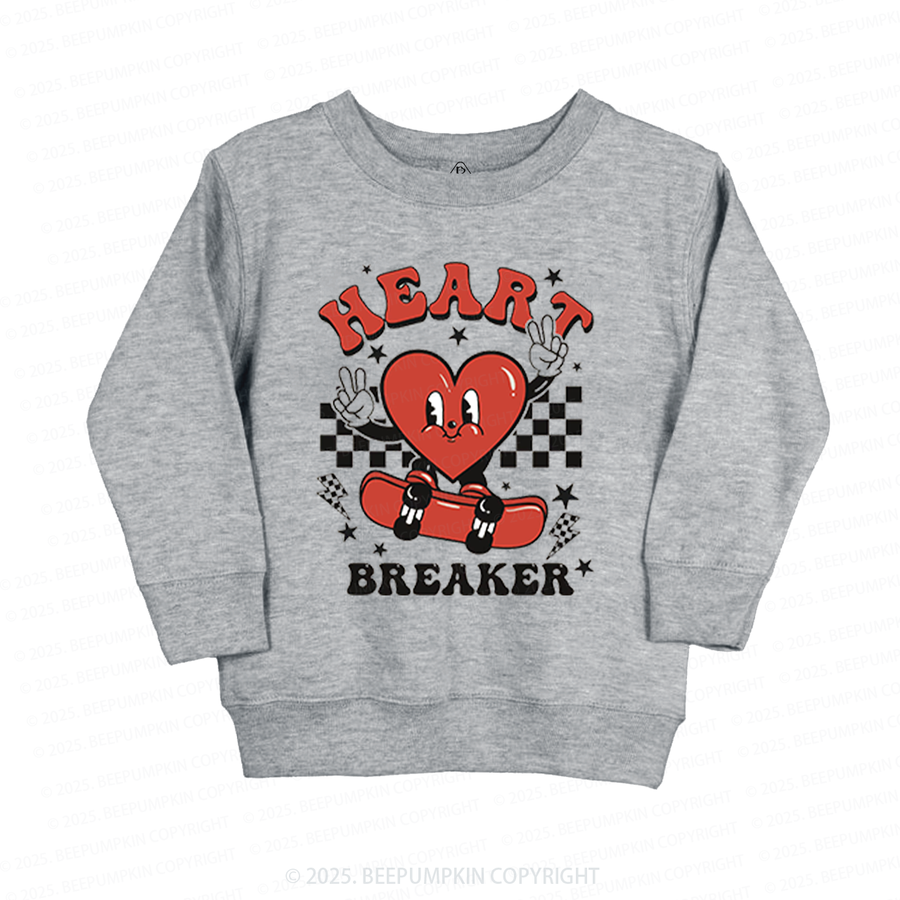 Heart Breaker Valentine's Day Kid's Sweatshirt 2