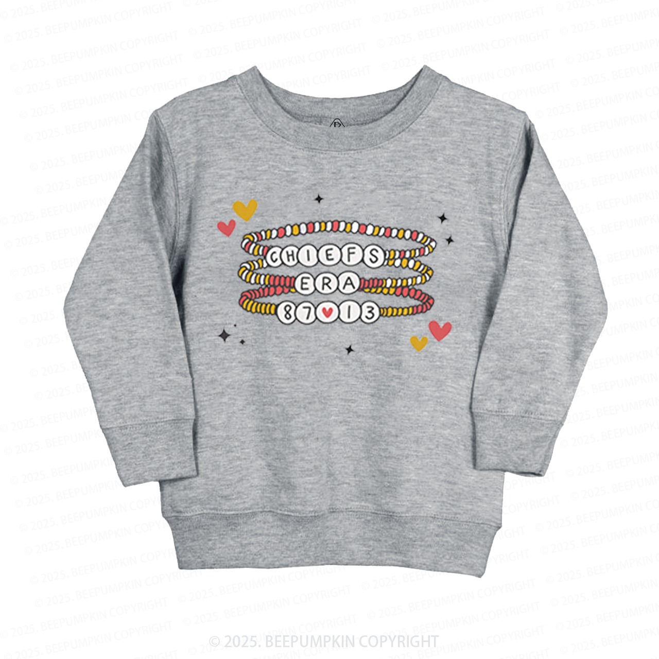 Cute Friendship Bracelets Football Kid's Sweatshirt
