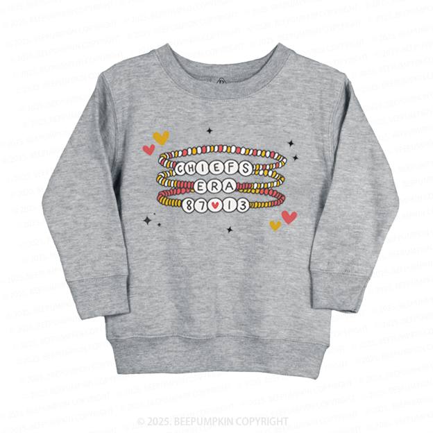 Cute Friendship Bracelets Football Kid's Sweatshirt