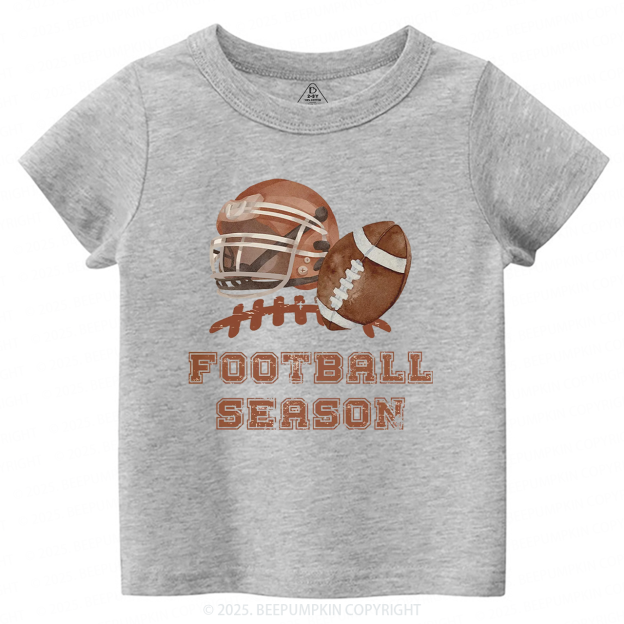 Football Season Toddler&Kid's Tees Beepumpkin