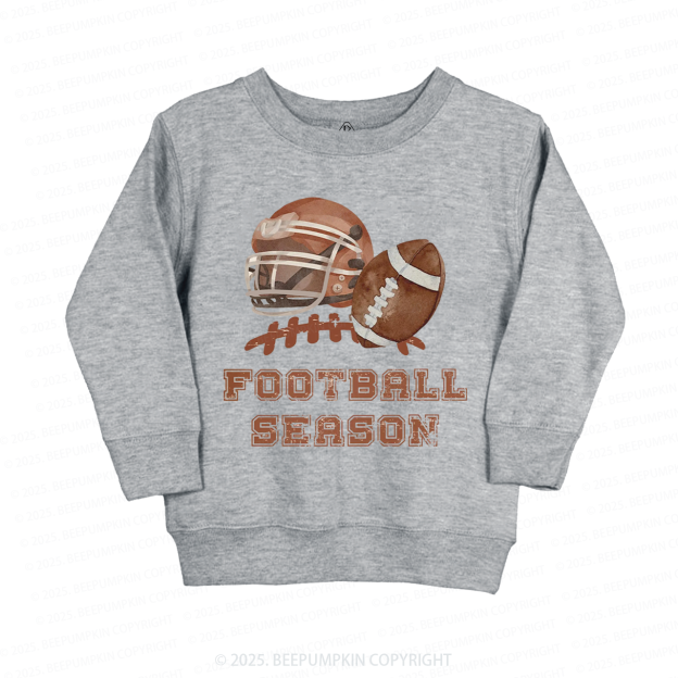 Football Season Football Kid's Sweatshirt