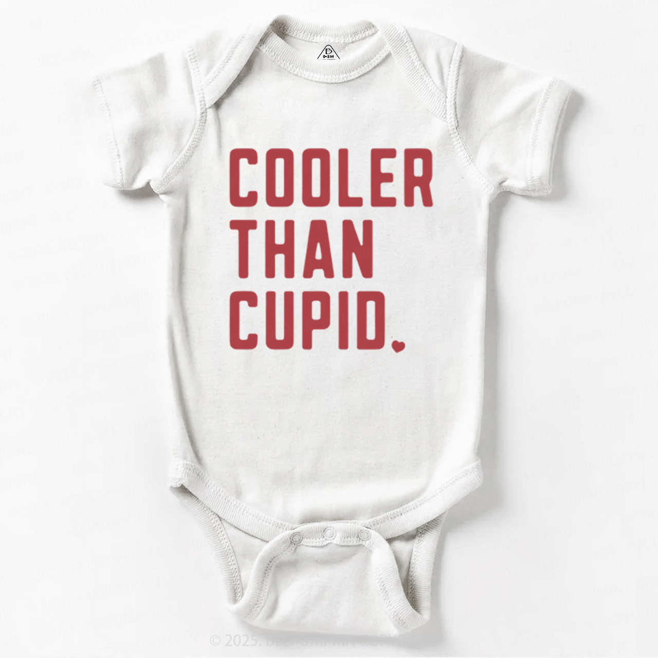 Cooler than Cupid Valentine's Day Bodysuit Beepumpkin