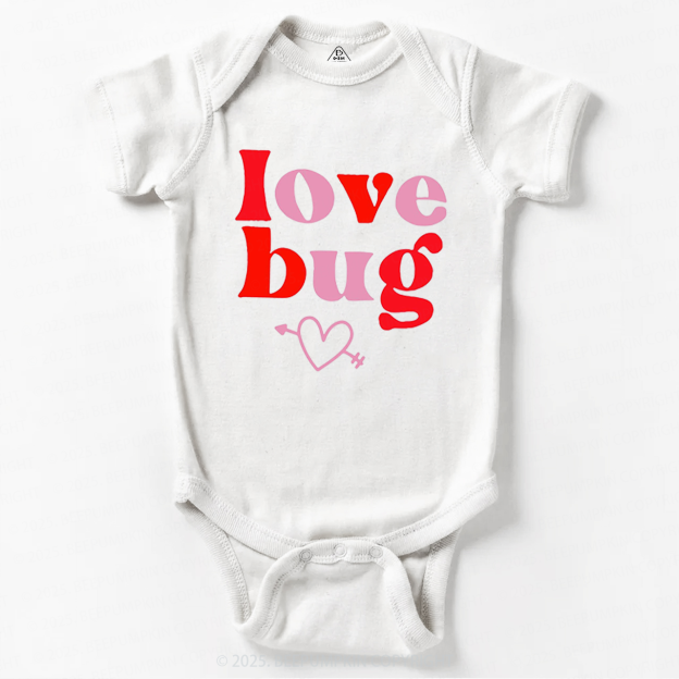 Love Bug Valentine's Day Bodysuit Beepumpkin 2