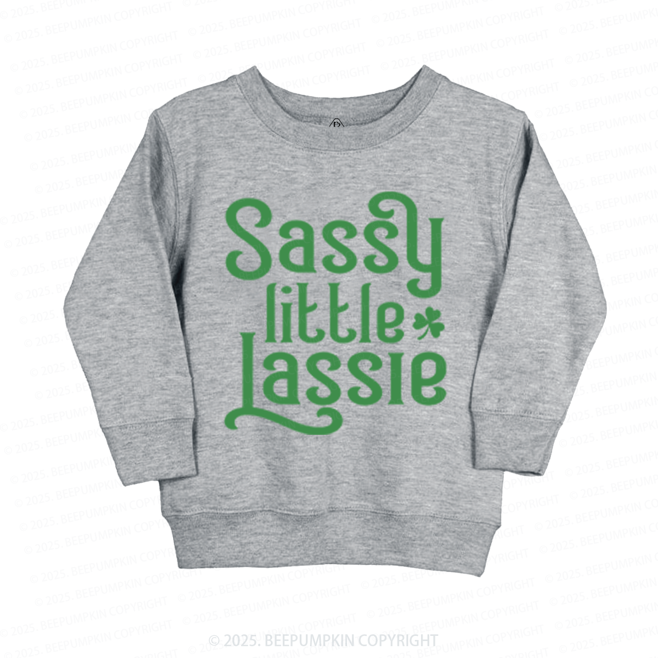 Little Lassie St. Patrick's Day Kid's Sweatshirt